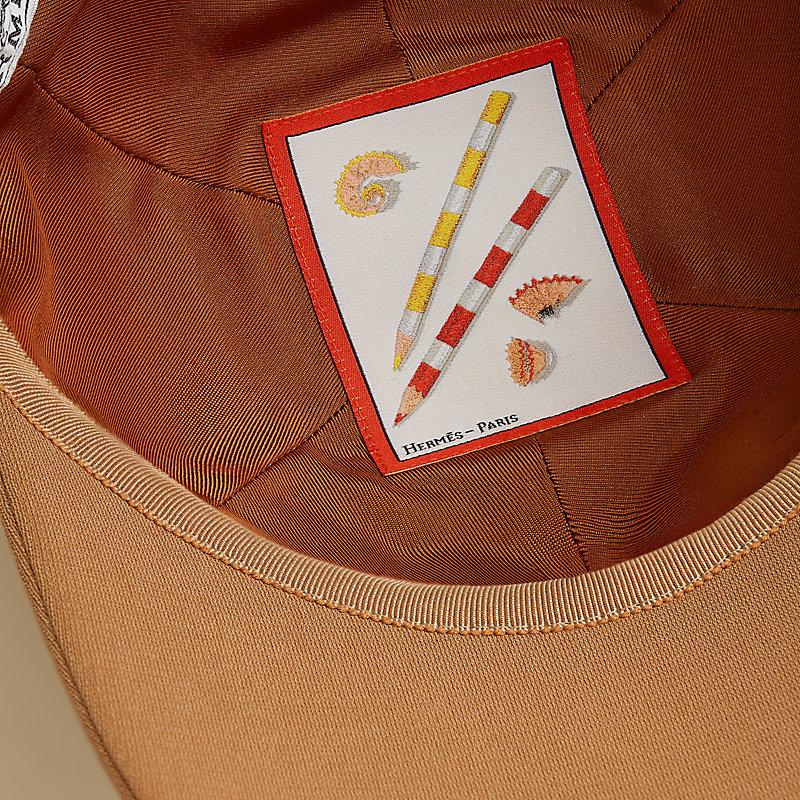 【シンプルデザイン☆】HERMES Tess Milano キャップ Tess Milano cap | Hermès Mainland China